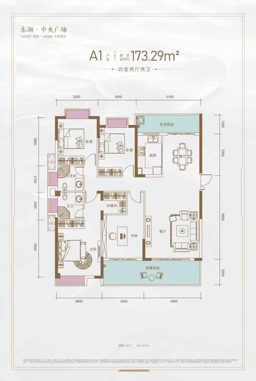 东湖中央广场A1户型