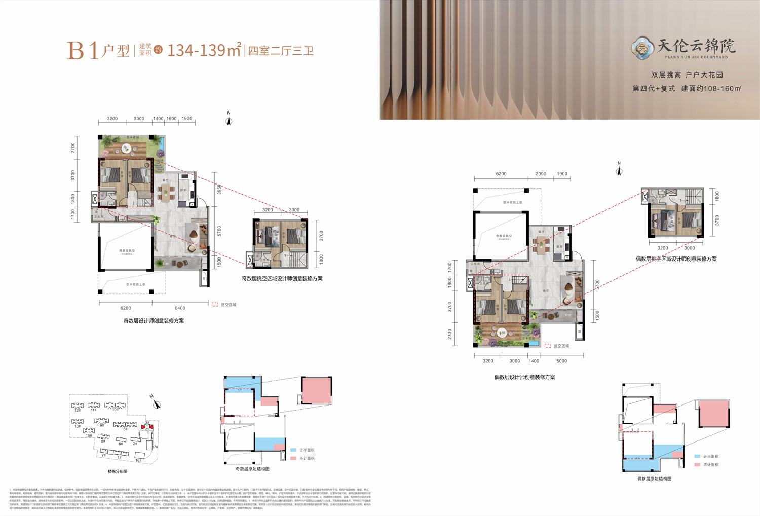 岳阳天伦云锦院B1户型