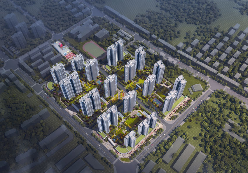 临武江山丽景实景图