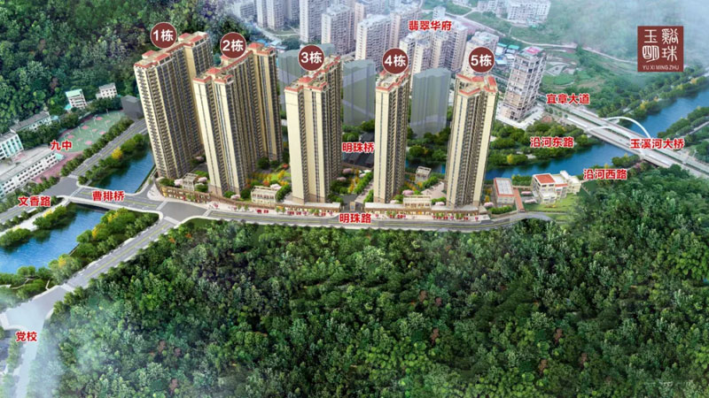 宜章玉溪明珠效果图