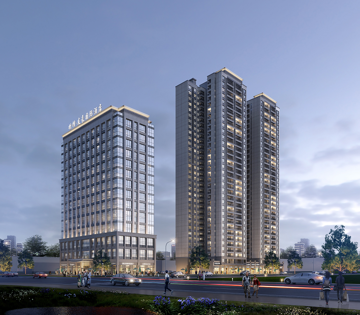 安仁友豪国际实景图