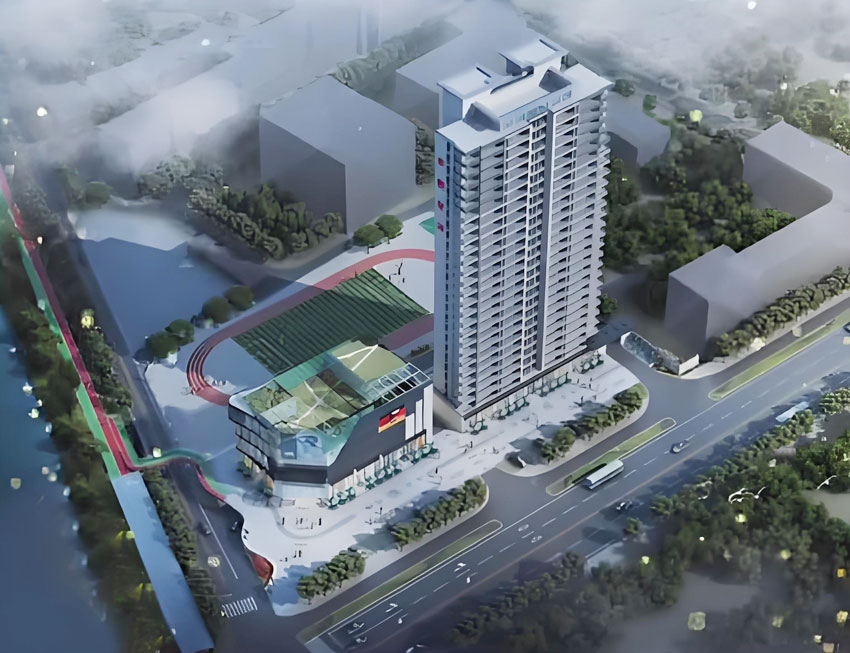 水韵澜庭实景图