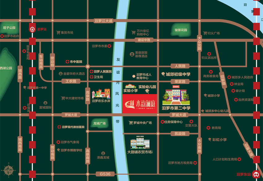 水韵澜庭区位图