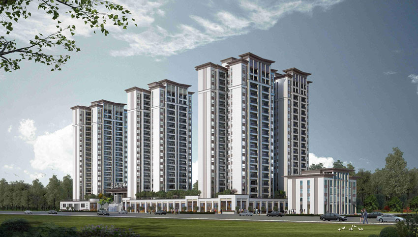 王仙湖畔效果图