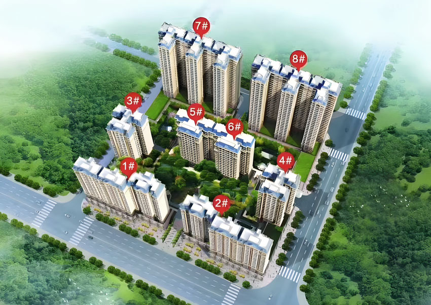 北城国际实景图