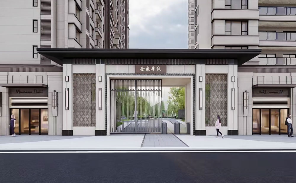 中央府二期配套图