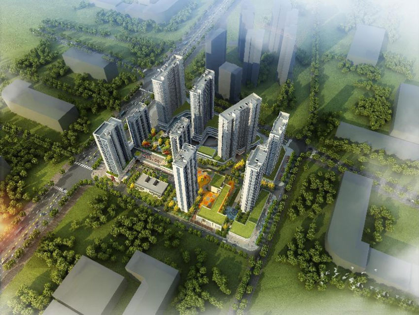 常德新熙里二期实景图